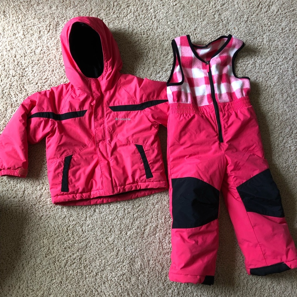 Columbia winter coat and snow pants